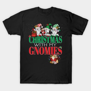 Gnome Family Christmas for Women Men Gnomies Xmas T-Shirt